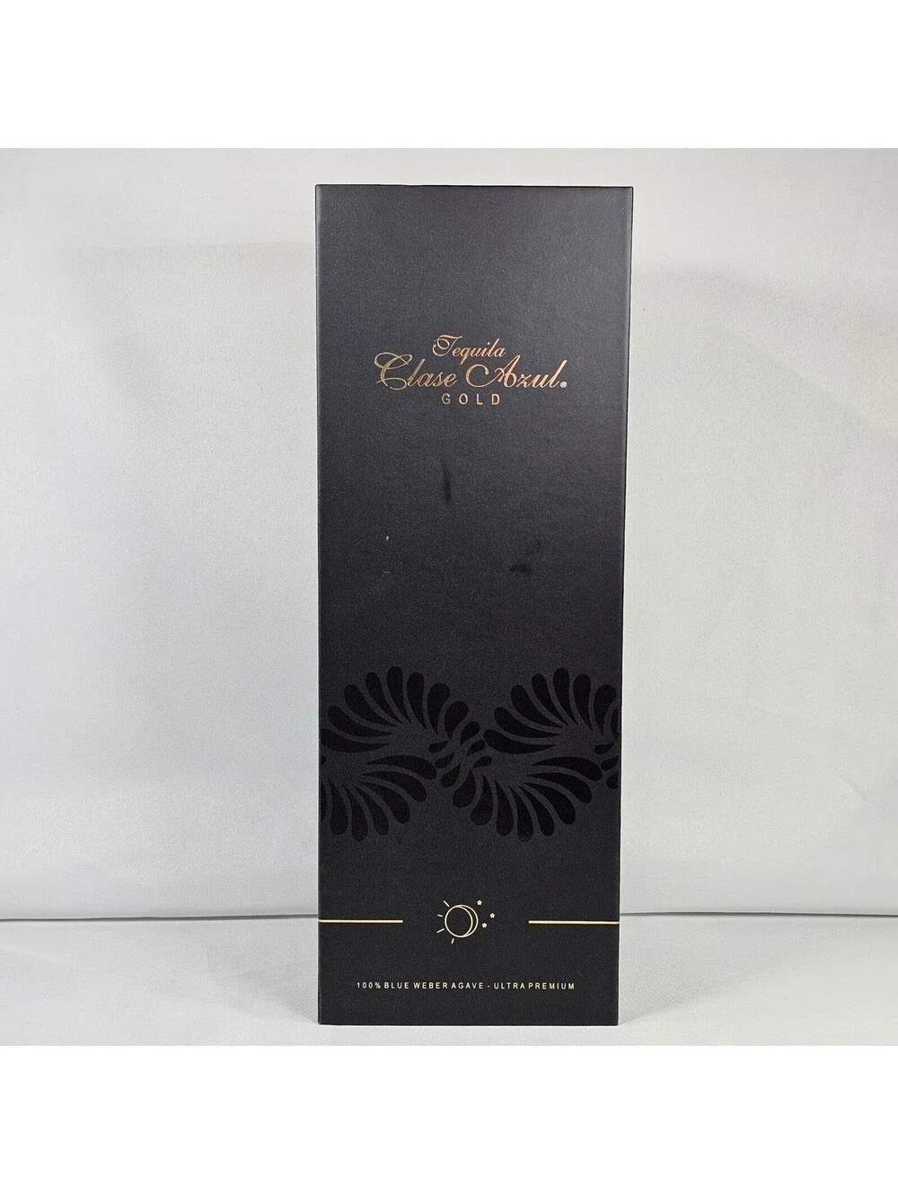 Clase Azul Gold Tequila Empty Bottle Decanter 750ml w/ Original Box Collectible